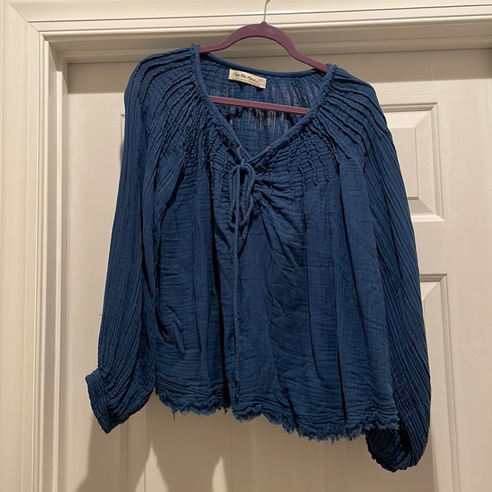Free People boho blouse